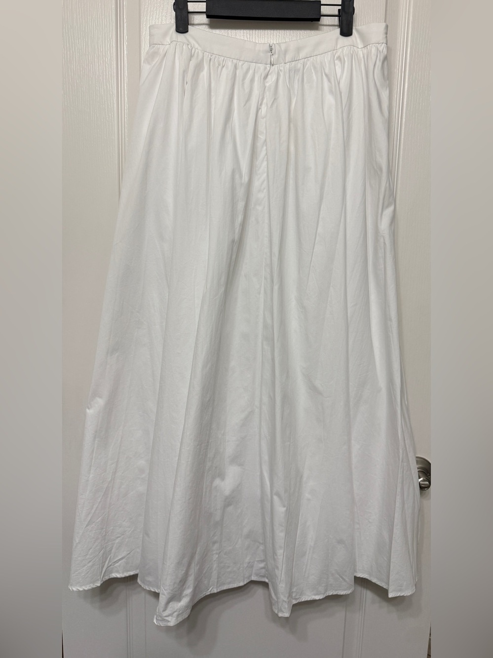 Commense Cotton Pleated Maxi Skirt with Pockets, size M - Picture 6 of 8